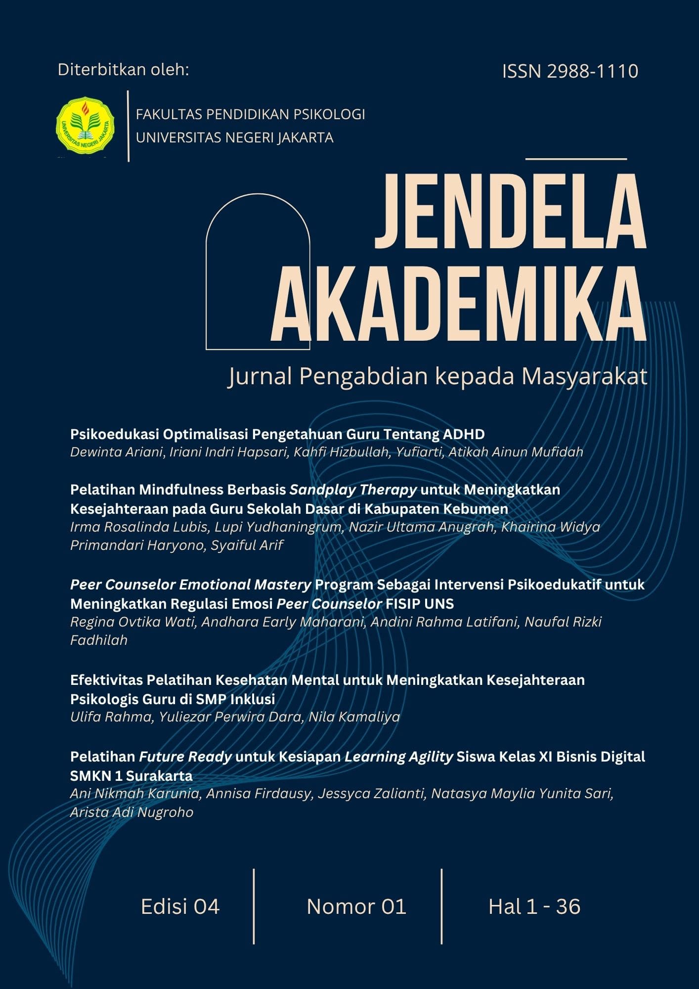 					View Vol. 4 No. 01 (2026): Jendela Akademika
				