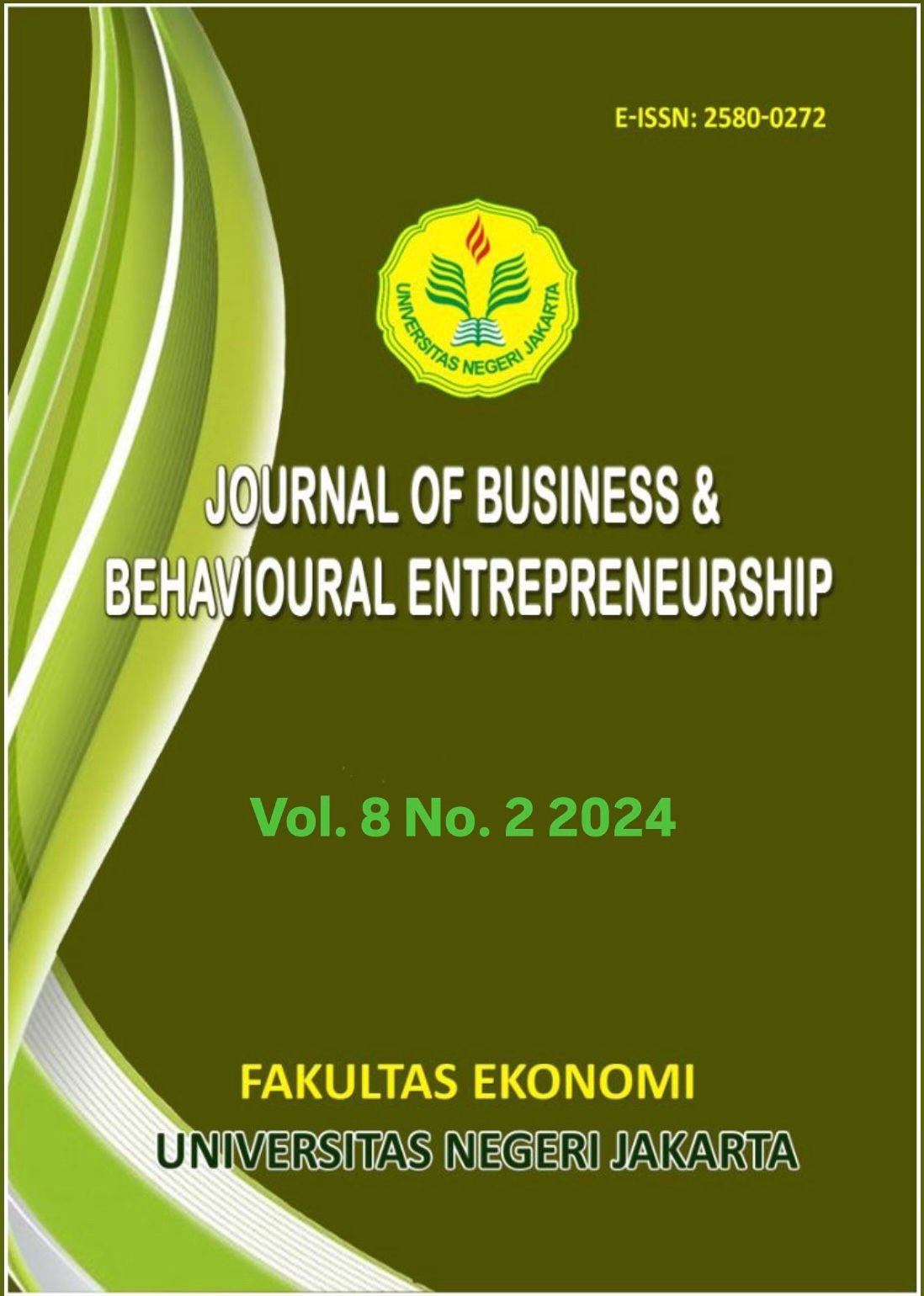 					View Vol. 8 No. 2 (2024): Journal of Business and Behavioural Entrepreneurship 
				