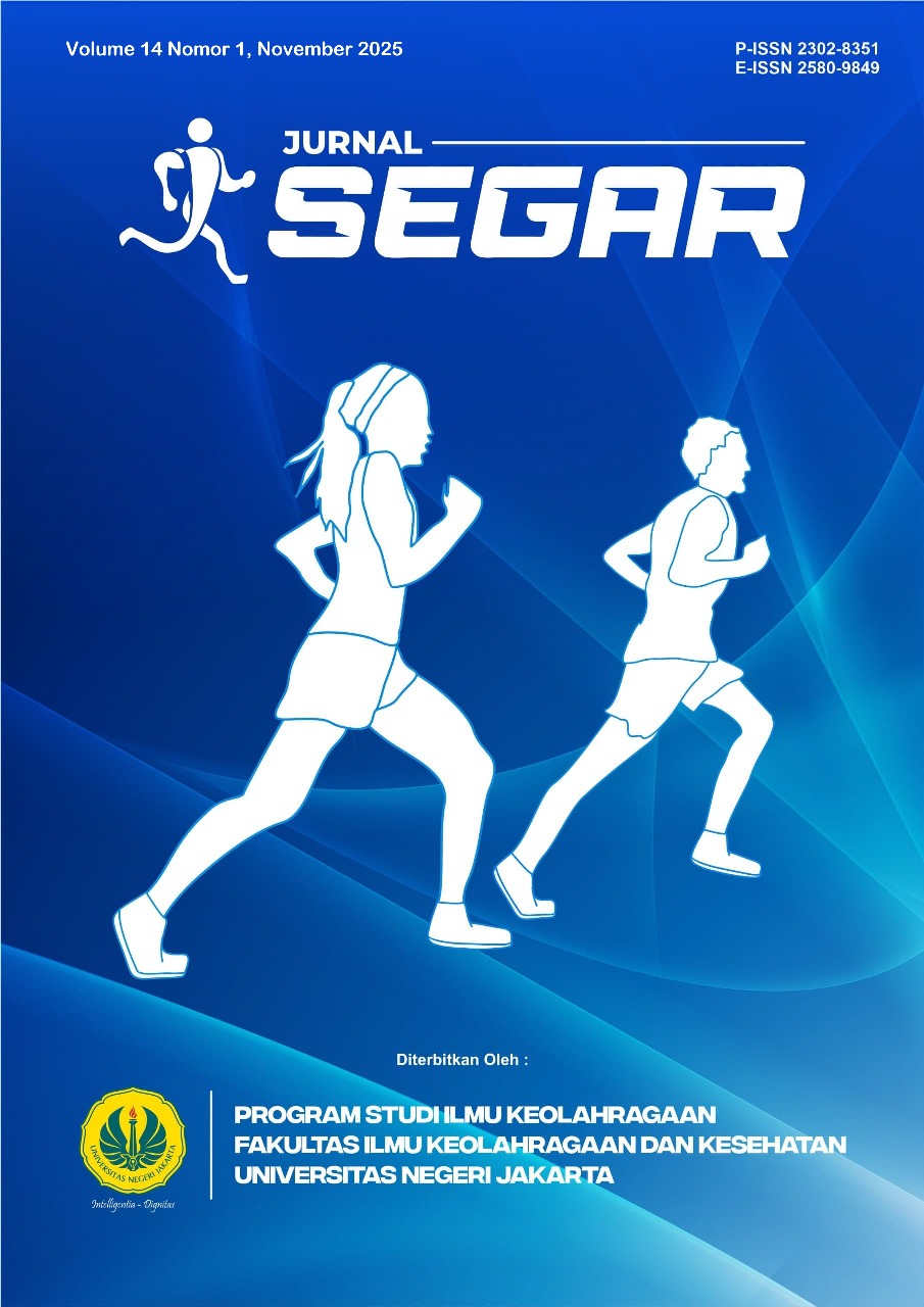 					View Vol. 14 No. 1 (2025): Jurnal Segar, Volume 14 Nomor 1, November 2025
				