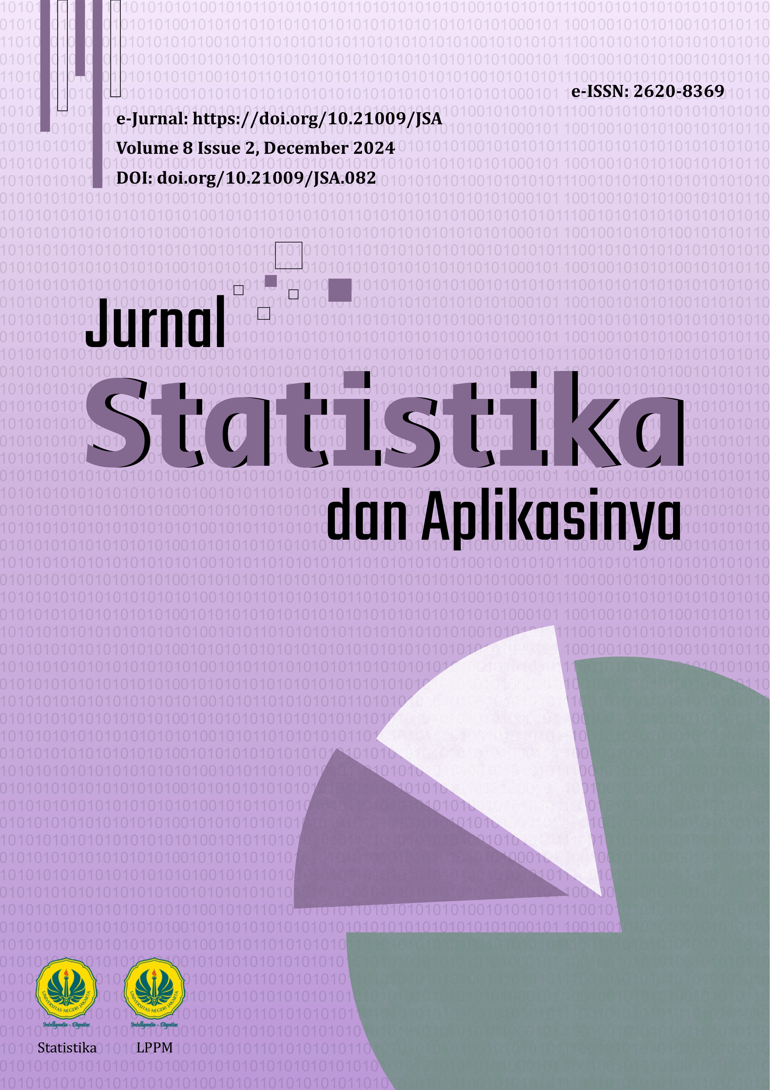 					View Vol. 8 No. 2 (2024): Jurnal Statistika dan Aplikasinya
				