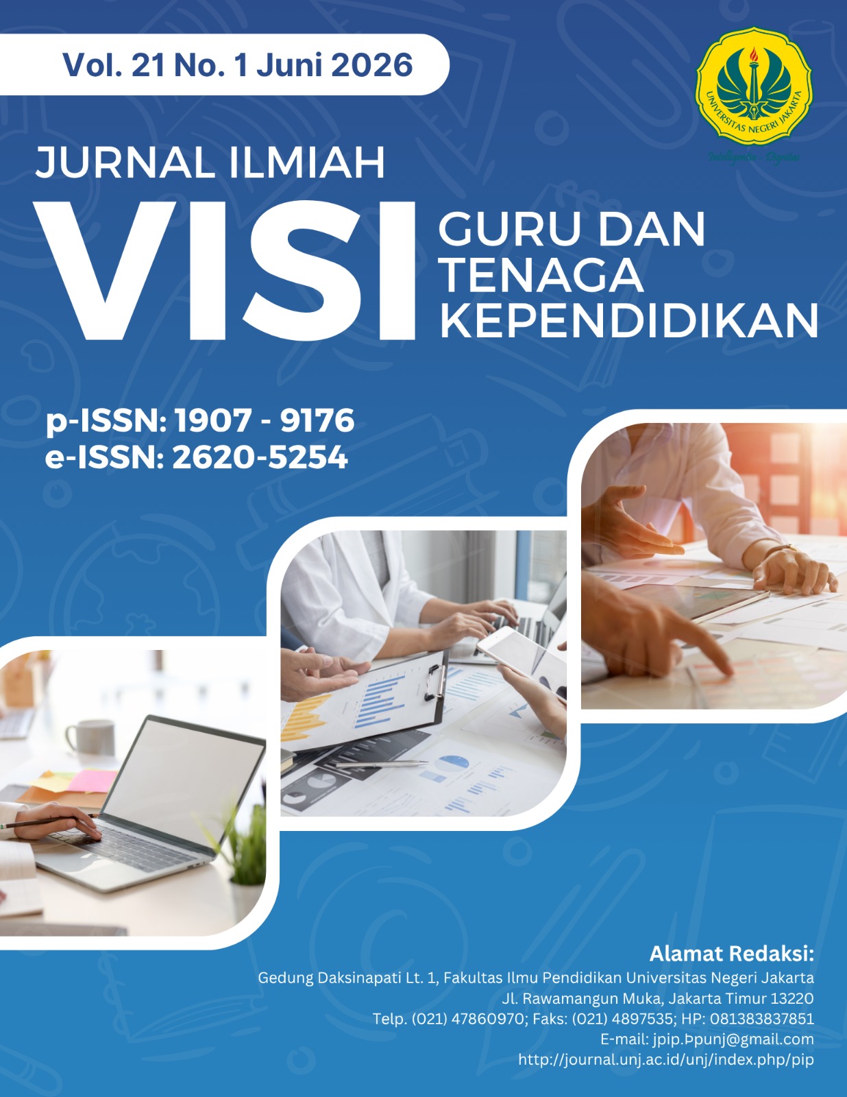 					View Vol. 21 No. 1 (2026): VISI : Jurnal Ilmiah Pendidik dan Tenaga Kependidikan Pendidikan Non Formal (In Press)
				