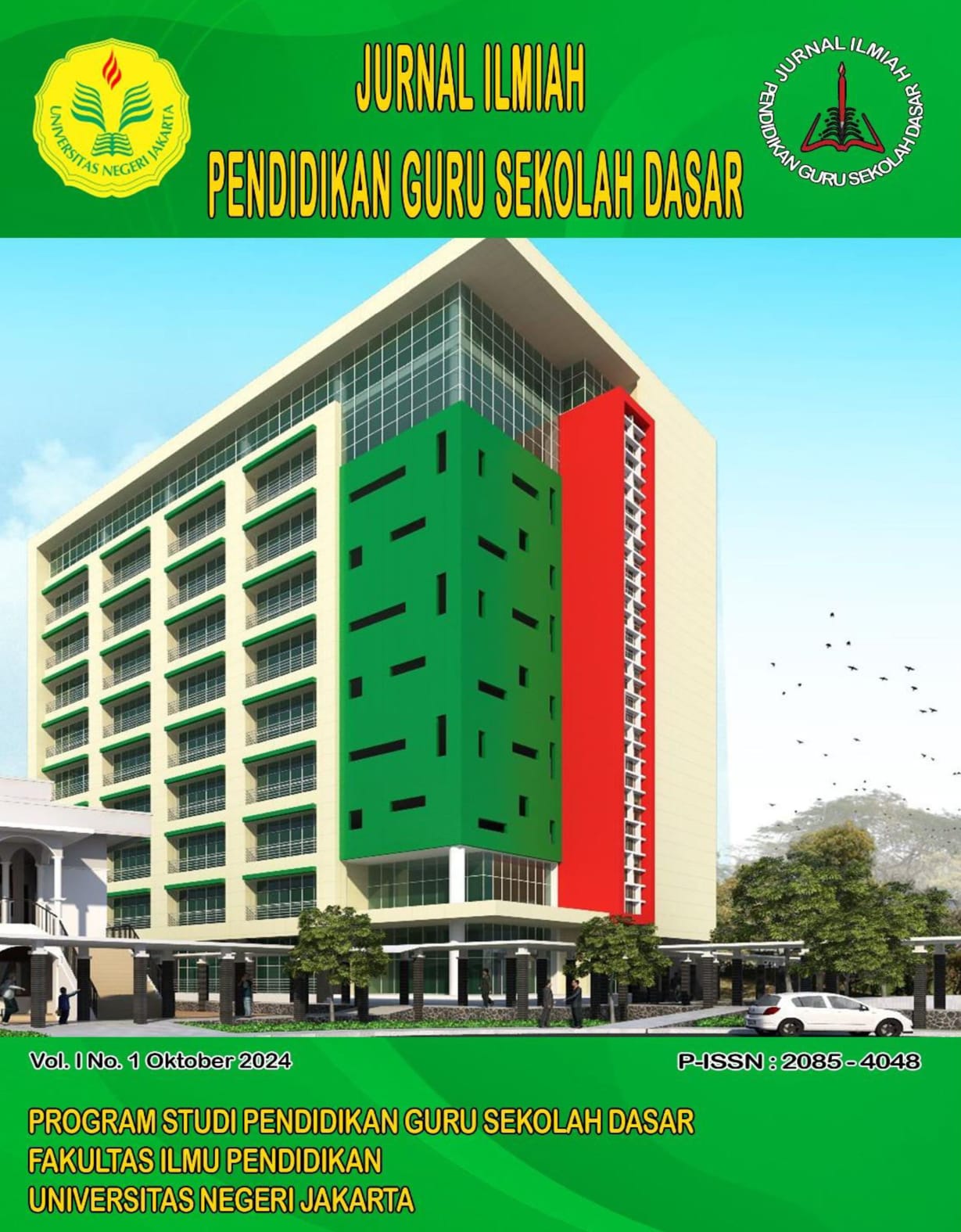 					View Vol. 1 No. 2 (2024): Jurnal Ilmiah Pendidikan Guru Sekolah Dasar (JIPGSD)
				